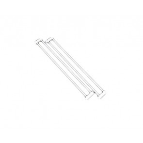 KIT BARRETTE FRIGO GRANDI 4X35 PLASTIFICATE BIANCHE